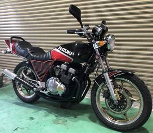 GSX400FS 旧 インパルス 書類付き 車検切れ エンジン実動 カスタム多数 GSX400F