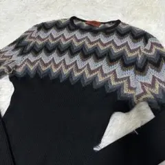 極美品　MISSONI ミッソーニ　ニット　鍵編み