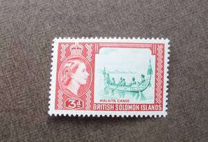 SOLOMON ISLANDS　　SCカタログ＃117　　3p　　未使用　　中古品