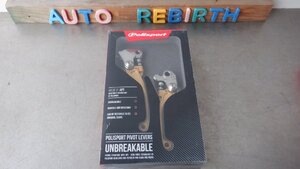 新品！RMZ250/450☆ポリスポーツPOLISPORT☆ピボットレバーセット☆Pivot Lever☆ゴールド