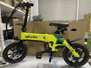 二刀流バイク GFR-02 フラッシュイエロー 電動自転車 グラフィット