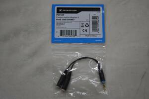 【新品】【未開封】SENNHEISER ゼンハイザー　Combo Audio Adaptor Ⅱ　PCV 07　506497