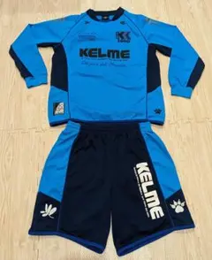 KELME ケルメ 上下セット M 長袖 ハーフパンツ ブルー ネイビー