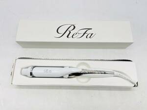 04wy0263□MTG ReFa(リファ)ビューテック カールアイロン 32mm ホワイト [ヘアアイロン/美容家電] 未使用品