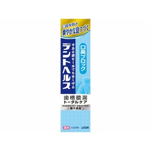 デントヘルス薬用ハミガキ 口臭ブロック 28g × 10点