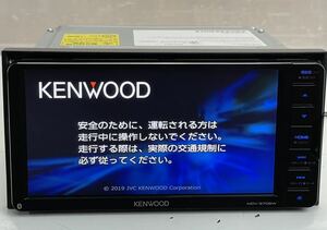 美品 動作品 KENWOOD ケンウッド メモリーナビ MDV-S706W地デジフルセグTV/SD/USB/Bluetooth/Ipod-Iphone/ Smart usen 2018年(E66)