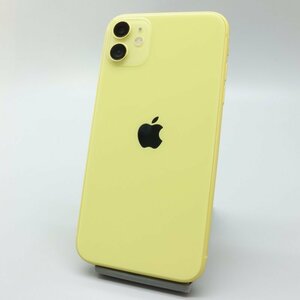 Apple iPhone11 64GB Yellow A2221 MWLW2J/A バッテリ85% ■SIMフリー★Joshin6274【1円開始・送料無料】