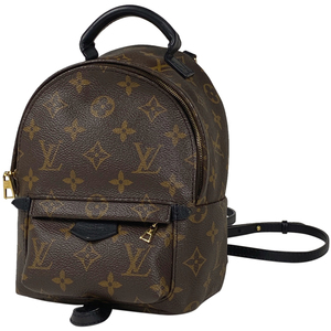 ルイ・ヴィトン Louis Vuitton パームスプリングス バックパック MINI リュック モノグラム ブラウン M41562 レディース 【中古】