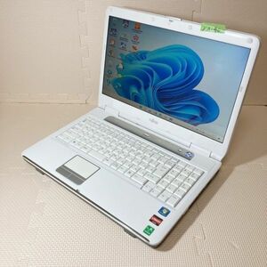 Ne7-2【KA-40】 ①★AMD M340★初期設定済み★［FUJITSU］FMVA552AZ Win11 メモリ4GB HDD320GB 中古 お得なオプション有り♪