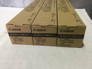 ●Canon iR Wシリーズ黒トナー 2012B001AA 純正 黒 トナー　3点セツト 未使用品　[B0824W1]