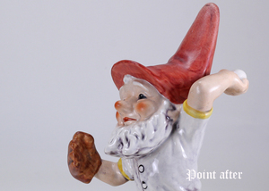 フンメル人形 #17 529-16 ピッチャー妖精パット Pat The Pitcher/Gnome Co-boy TMK-6 高さ=17cm ゲーベル 西独 Goebel HUMMEL 大谷さん