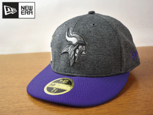 1円スタート!【未使用品】(7-1/2 - 59.6cm) 59FIFTY Low Profile NFL MINNESOTA VIKINGS バイキングス ニューエラ キャップ 帽子 B99