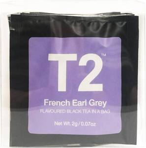 T2 tea 紅茶 フレンチアールグレイ French Earl Earl Grey 2g×12P個包装