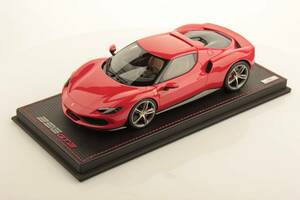 MR Collection 1/18 フェラーリ 593 GTB ロッソ・スクーデリア 2021 ショーケース付き FERRARI Ferrari 296 GTB Rosso Scuderia FE035G