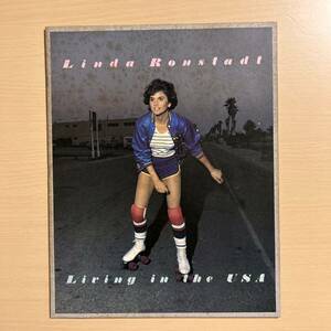 LINDA RONSTADT - Living in the USA / リンダ・ロンシュタット コンサート パンフレット PAMPHLET