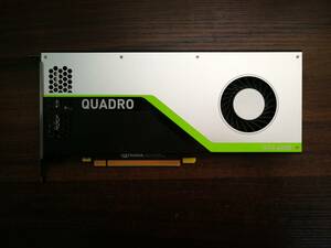 保証あり NVIDIA Quadro RTX 4000 DisplayPortx3 VirtualLinkx1 グラフィックボード 動作確認済み