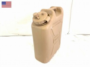 送料無料【米軍放出品】☆未使用品 ウォータータンク ポリタンク ジェリカン 5GAL 20L キャンプ アウトドア (120)☆HH8AK-4-W#24