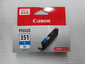 大容量タイプ Canon 純正インク　BCI-351XL C（シアン）