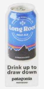 パタゴニア プロビジョンズ キャンペーン ステッカー ビール Patagonia PROVISIONS LONGROOT PALE ALE シール 非売品 稀少 コレクション