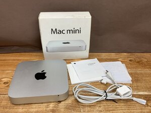 【Y-1079】Apple Mac mini A1347 本体 初期化済 通電OK OSなし アップル マック パソコン 現状品 東京引取可 同梱可【千円市場】