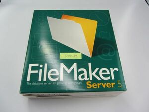 【中古】レア FileMaker Server 5 Windows版 サーバー データベース管理 N-022