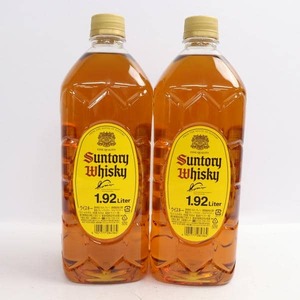 【2本セット】SUNTORY（サントリー）角 40％ 1920ml N24K120021