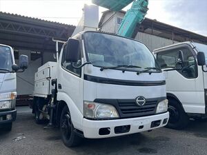 動画有！売り切り！H19年 日野 デュトロ DUTRO 高所作業車 アイチ SE10A ブーム9.9M 4.0L ディーゼル 5速MT 佐賀福岡