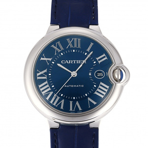 カルティエ Cartier バロンブルー ドゥ 42MM WSBB0027 ブルー文字盤 新品 腕時計 メンズ