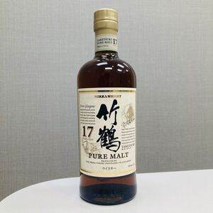 ♪【未開栓】ニッカウイスキー ピュアモルト 竹鶴17年 700ml/43度/瓶 S53841436819