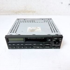 246＊中古 カーステレオ MITSUBISHI MR193954 RX-2J62W 34M0062 5X318219C FM/AM カセット 本体のみ 動作未確認 現状品＊