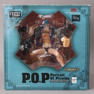 極美品 P.O.P フランキー STRONG EDITION ONE PIECE ワンピース エクセレントモデル POP フィギュア メガハウス ＃100〇385/k.g