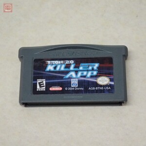 ※ソフトのみ 動作保証品 GBA ゲームボーイアドバンス 北米版 海外版 TRON 2.0 KILLER APP Disney Buena Vista【PP