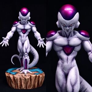 ドラゴンボール フィギュア リペイント フリーザ 台座制作 ドラゴンボールZ SOLID EDGE WORKS-THE出陣-フリーザ DRAGON BALL