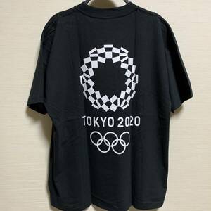 TOKYO2020 東京オリンピック エンブレム 半袖 Tシャツ 大人気完売品 Mサイズ 黒色 東京2020 公式ライセンス商品 /タグ付き未着用