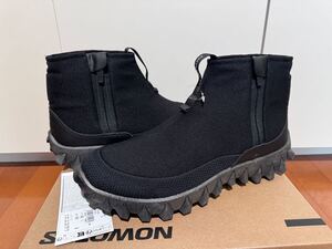 SALOMON SNOWCLOG MID BLACK 28.5cm US10.5 新品 未使用品 サロモン スノーブーツ 防水 撥水 ブーツ 登山 ハイキング アウトドア キャンプ