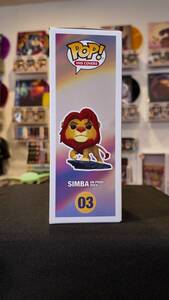 Funko Pop! - Disney - Lion King - Simba On Pride Rock - #03 VHS Cover Amazon NEW 海外 即決