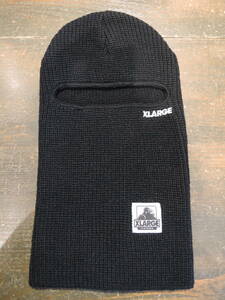 X-LARGE エクストララージ XLARGE BALACLAVA 目出し帽 黒 最新人気商品　送料\230～