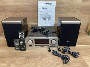 ７０　現状品　BOSE　ボーズ　DVD レシーバ－　PLS-1510 ・ スピーカー Model 125 ・ リモコン ・ 説明書 他 付属　オーディオ機器