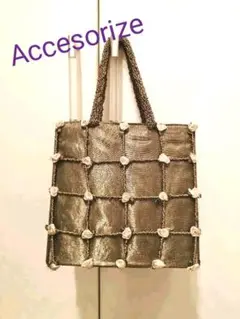 【新品•未使用】Accessorize❥パーティーバック❥トートバッグ❥ミニバラ