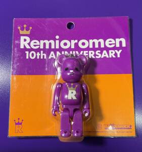 BE@RBRICK Remioromen 10th Anniversary 100％ ベアブリック 新品 レミオロメン 10周年記念品 MEDICOMTOY 2010年 メディコムトイ