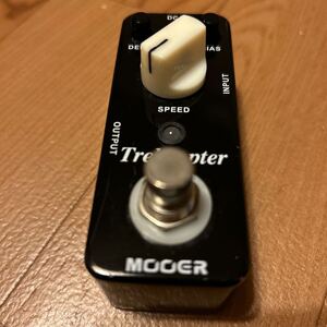 [良品] MOOER Trelicopter エフェクタービンテージのような独特なトレモロ効果 [PK466]