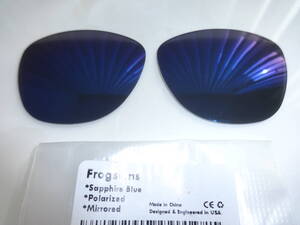 処分価格！★ OAKLEY Frogskins フロッグスキン用 カスタム偏光 レンズ SAPPHIRE（PACIFIC） BLUE（DEEP WATER） Color Frogskin 　