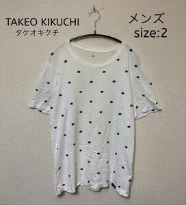 TAKEO KIKUCHI タケオキクチ ドットTシャツ 2