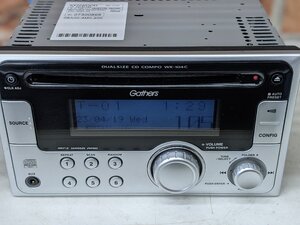 ホンダ純正　WX－１０４C　AM、FM、CDデッキ　　中古品