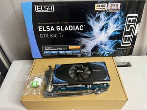 S12B9 ELSA NVIDIA GLADIAC GTX550Ti 1GB グラフィックボード