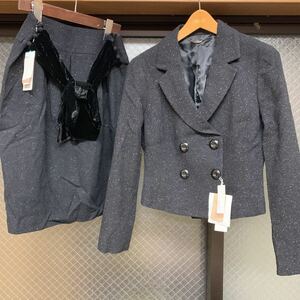 エフデ ef-de 未使用 スーツ セットアップ ジャケット スカート 13 定価合計49000円
