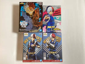 【新品・未開封】僕のヒーローアカデミア 轟焦凍 フィギュア 4個セット AGE OF HEROES THE AMAZING HEROES PLUS DXF SHOTO ヒロアカ