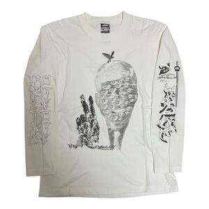 stlTH ロンT GISM G.I.S.M. ステルス ギズム UNDERCOVER アンダーカバー SIZE Lサイズ ロングTシャツ ホワイト 白