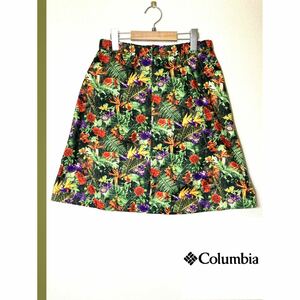 Columbia ボタニカル 植物柄 ナイロンスカート コロンビア