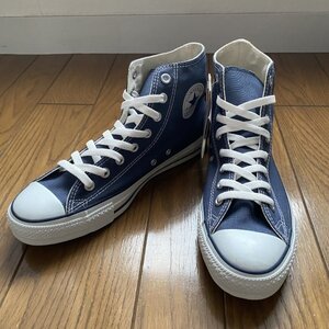 未使用 コンバース オールスターハイ キャンバス ネイビー 27.0cm CONVERSE ALLSTAR HI